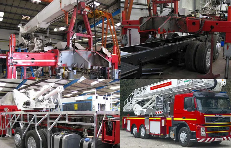 Bronto Aerial Ladder Platforms Refurbishment