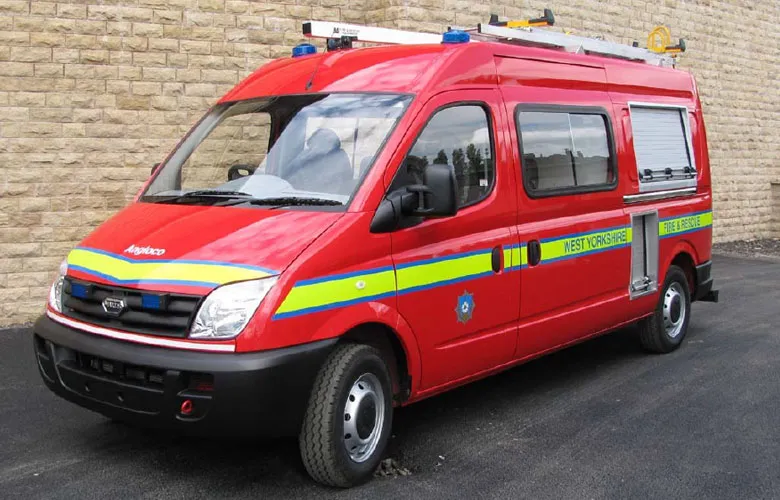 Young Firefighters Training Vehicle