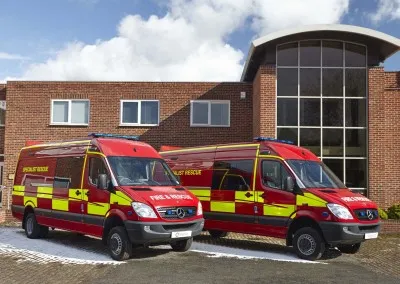 ESSEX FIRE AND RESCURE SERVICE SPECIALIST RESCUE UNITS